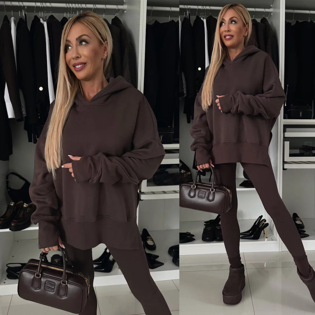 Alizza- Hoddies Sweater Set