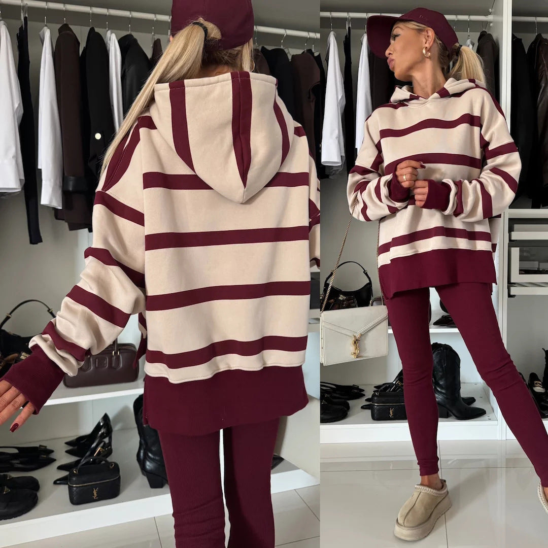 Alizza- Hoddies Sweater Set