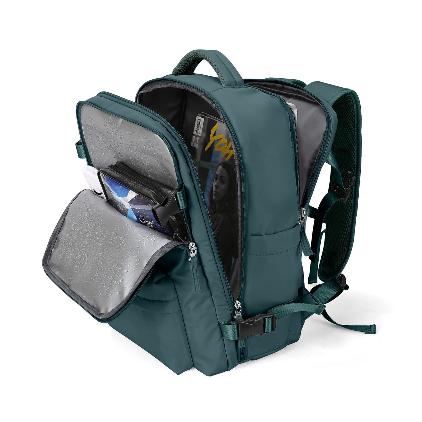 Alizza- Wasserdicht Rucksack - Große Kapazität - für Reisen, für die Schule, zur Arbeit