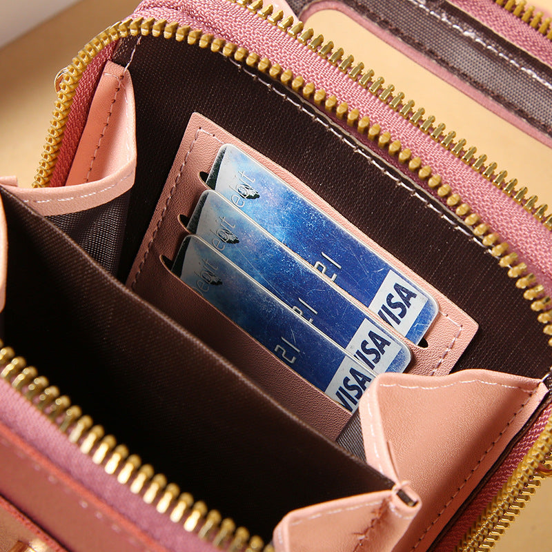 Alizza-Transparente Multifunktion Touchscreen-Handy Tasche