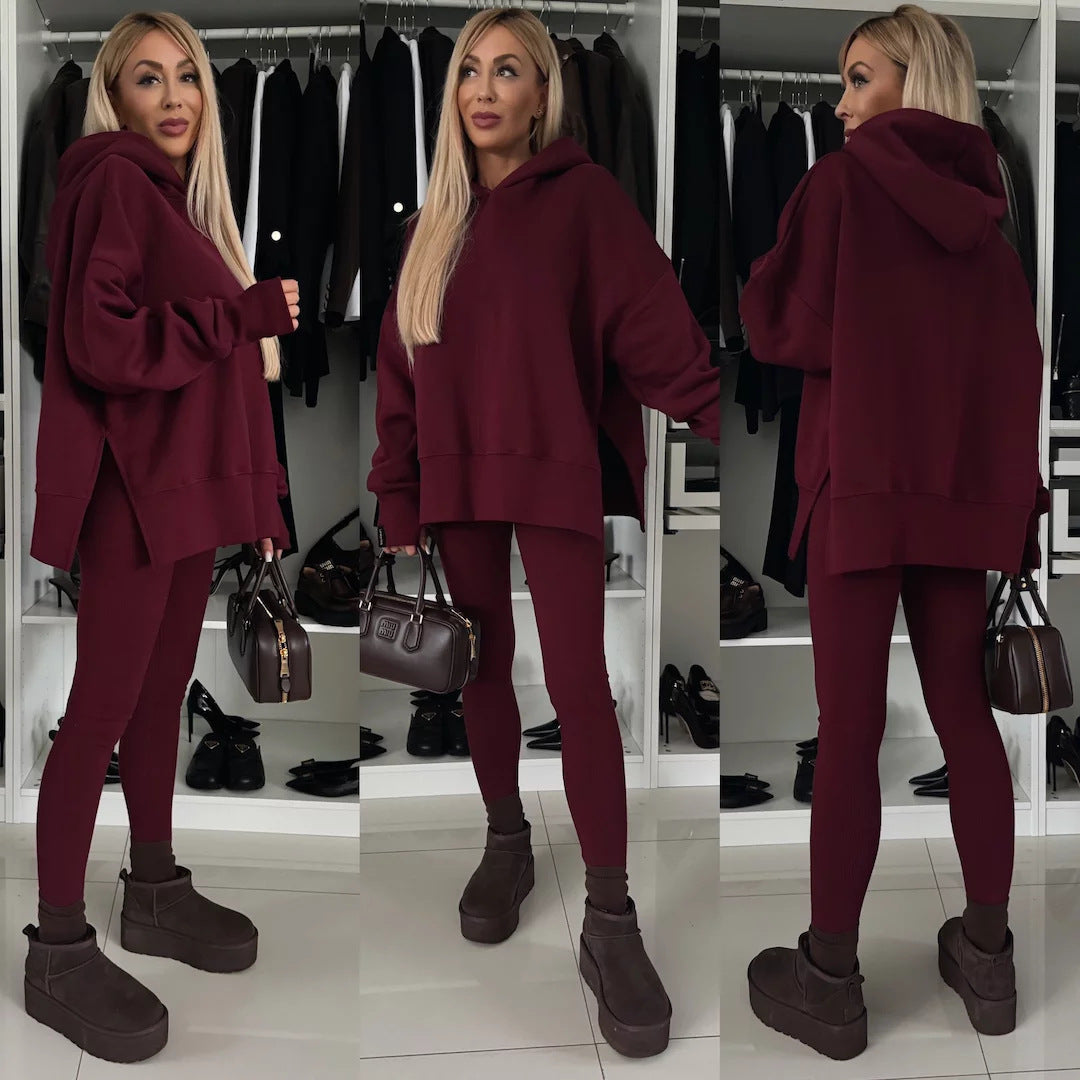 Alizza- Hoddies Sweater Set