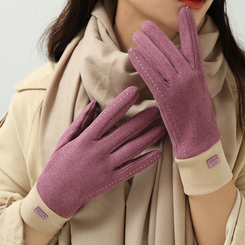 Alizza - Damen Winterhandschuhe- Gefüttert und Warm
