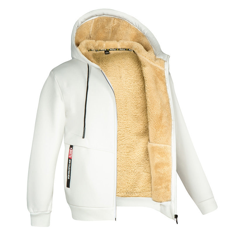 Alizza- Herren Warmer Cardigan Sweater