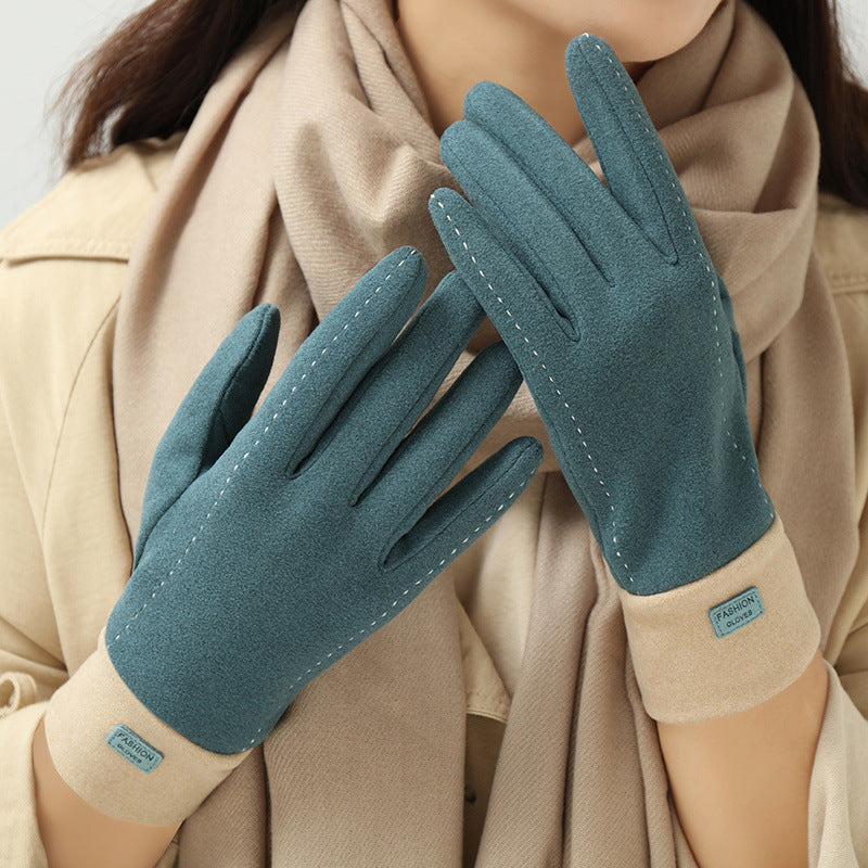 Alizza - Damen Winterhandschuhe- Gefüttert und Warm