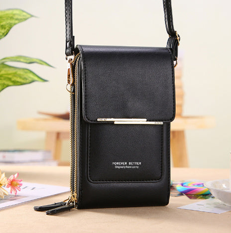 Alizza-Transparente Multifunktion Touchscreen-Handy Tasche