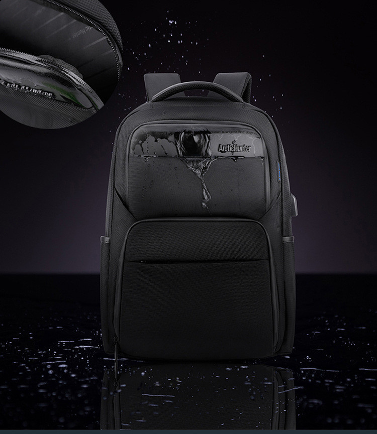 Alizza- Anti Diebstahl Rucksack Wasserdicht mit USB Ladestation