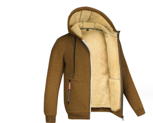 Alizza- Herren Warmer Cardigan Sweater