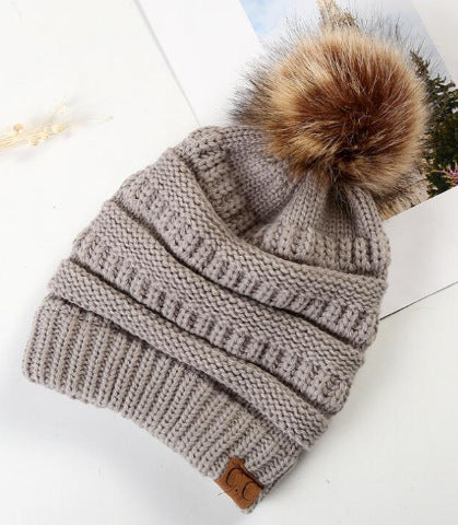 Alizza- Warme Strickmütze
