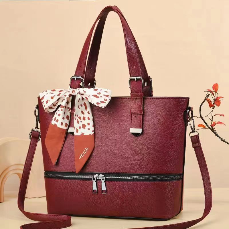 Alizza- Moderne Damen Tasche mit Reißverschluss und großes Fassungsvermögen