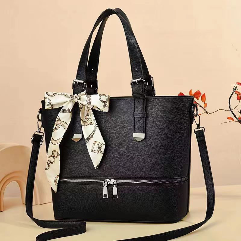 Alizza- Moderne Damen Tasche mit Reißverschluss und großes Fassungsvermögen