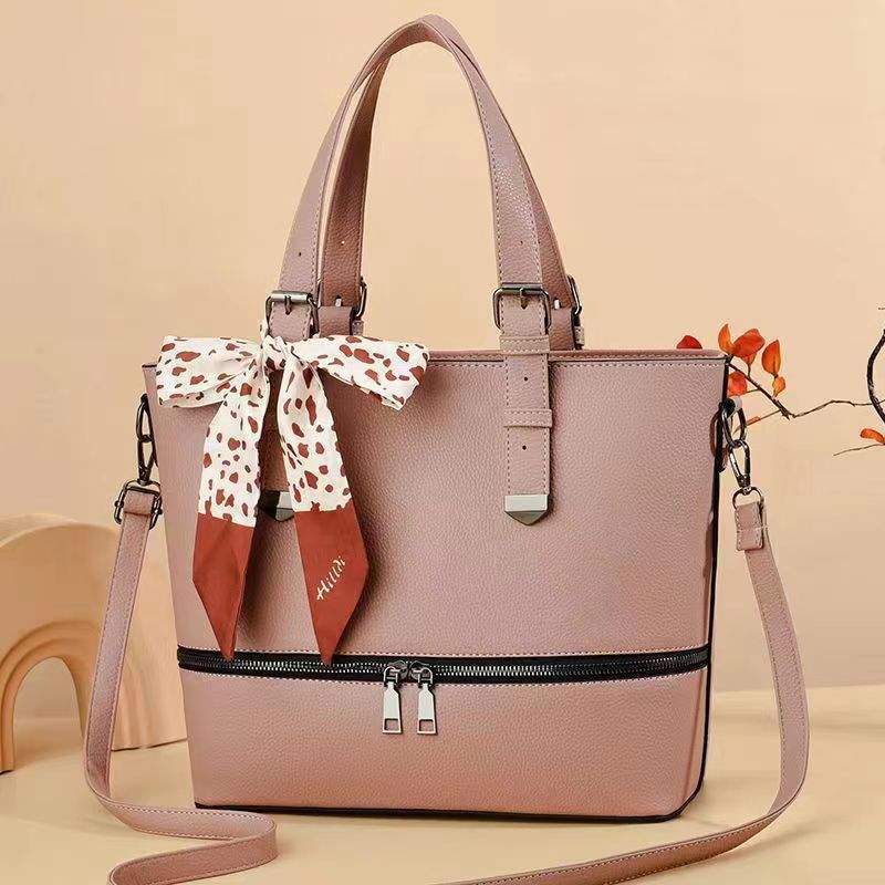 Alizza- Moderne Damen Tasche mit Reißverschluss und großes Fassungsvermögen