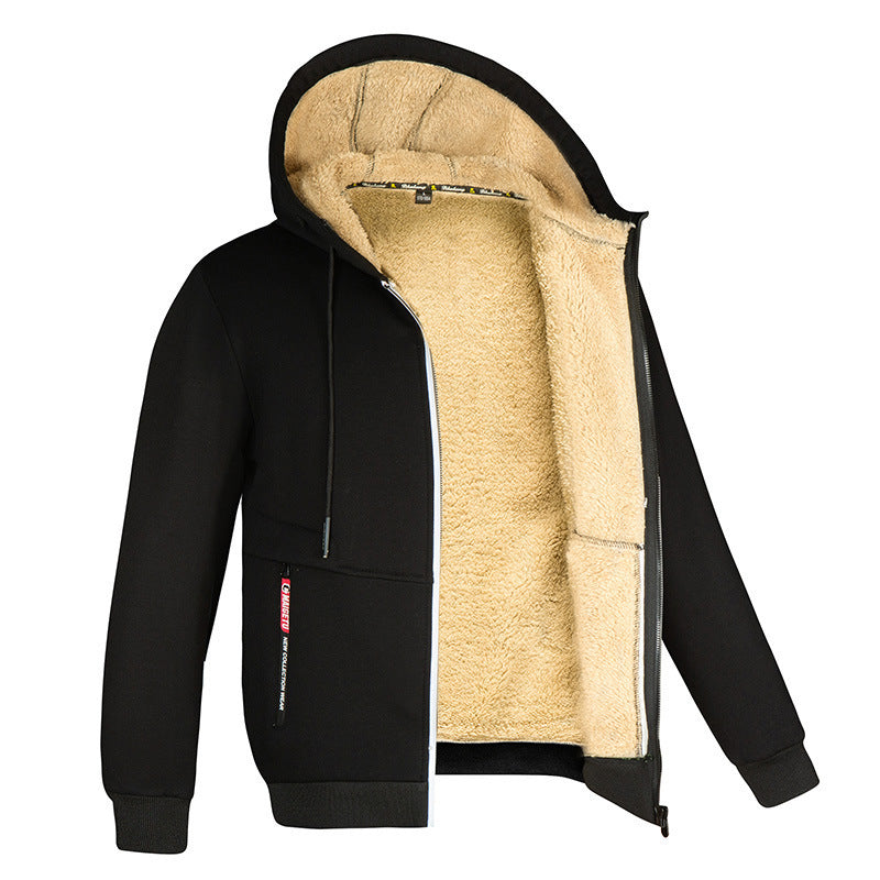 Alizza- Herren Warmer Cardigan Sweater