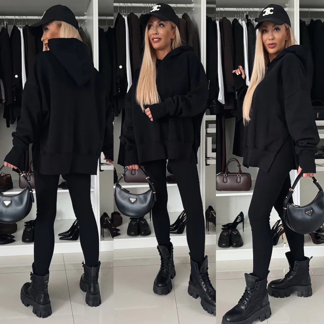 Alizza- Hoddies Sweater Set
