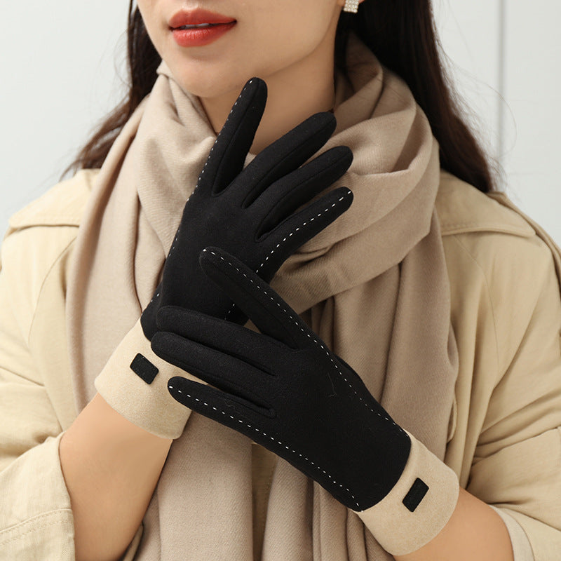 Alizza - Damen Winterhandschuhe- Gefüttert und Warm