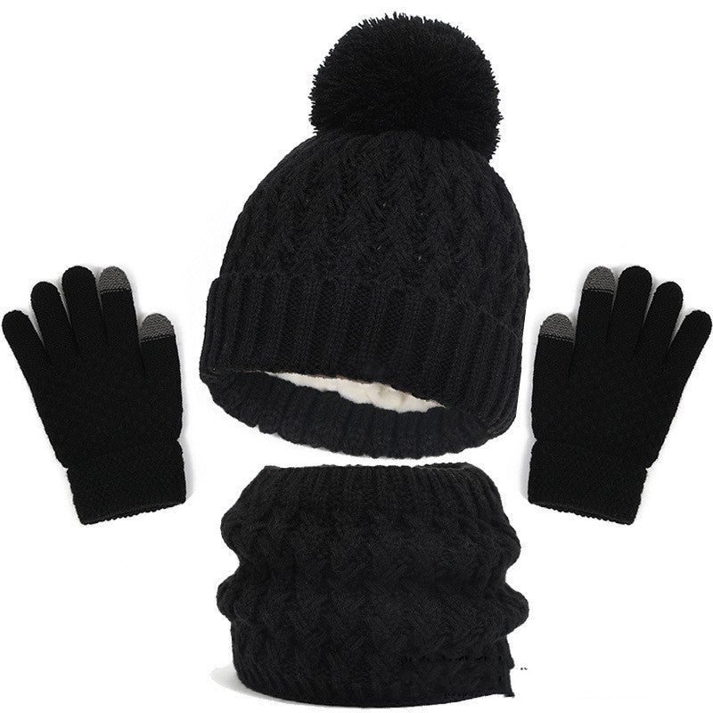 Alizza- Strick Set für Kinder- Mütze, Schalle, Handschuhe