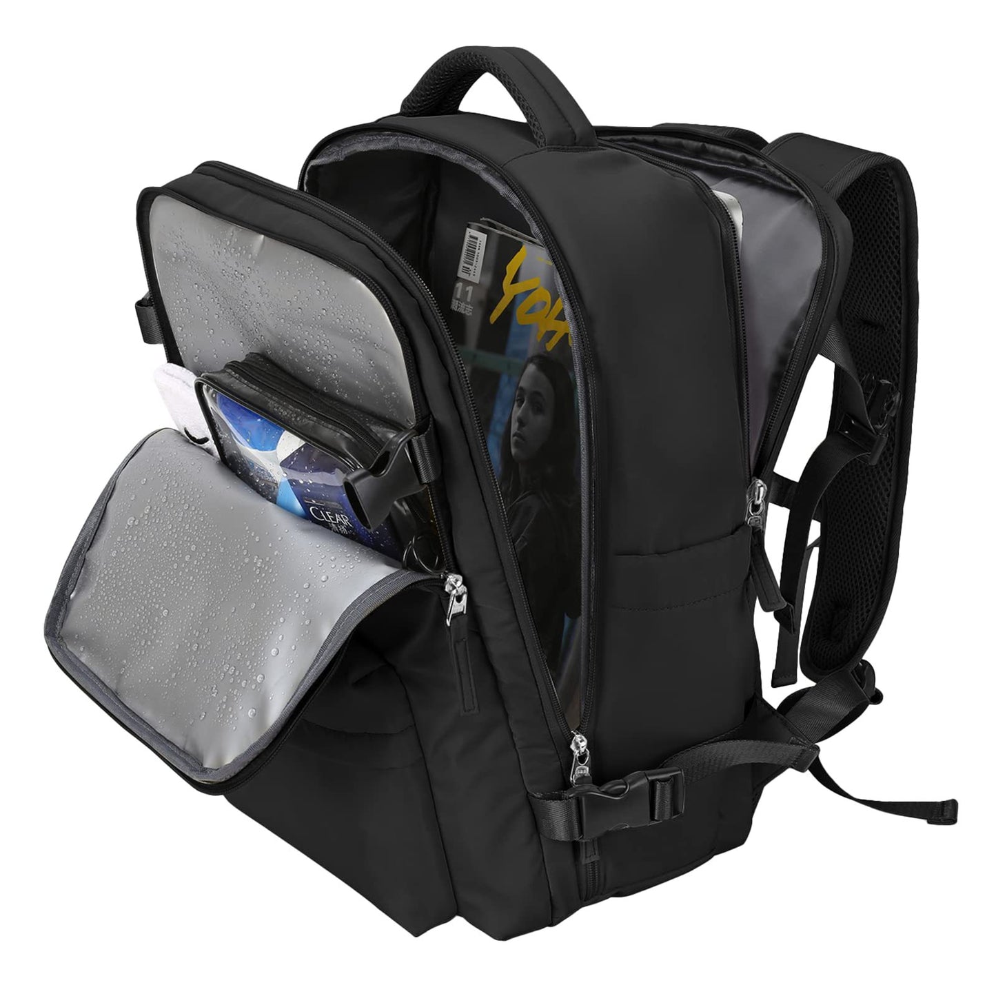 Alizza- Wasserdicht Rucksack - Große Kapazität - für Reisen, für die Schule, zur Arbeit