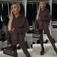 Alizza- Hoddies Sweater Set