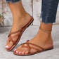 Alizza-  Sommer-Sandale: Flache, rutschfeste Flip-Flops