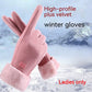 Handschuhe Fleece ausgekleidet gepolstert warm halten