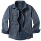 Alizza-  Herren Flanelljacke im Lässigen Retro-Stil