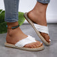 Alizza-Flip Flops Sommer -flach für Frau und Mann