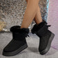 Alizza- Winter Schnee Stiefel mit Bowknot Mode - Plüsch Kurz Stiefel