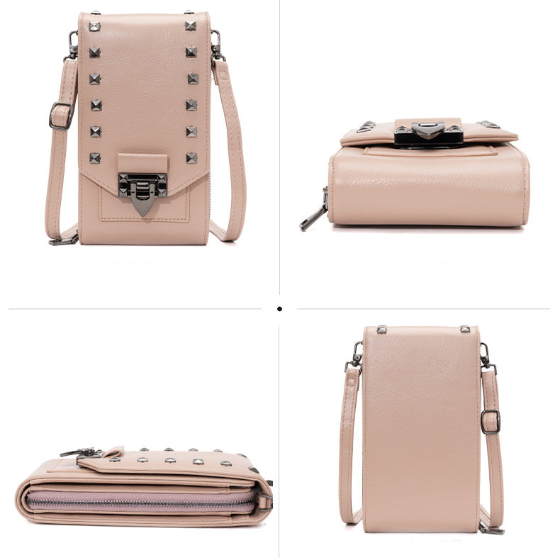 Alizza- Damen Umhängentasche klein -mit Extravagante Motiv, elegante Verschluss