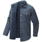 Alizza-  Herren Flanelljacke im Lässigen Retro-Stil