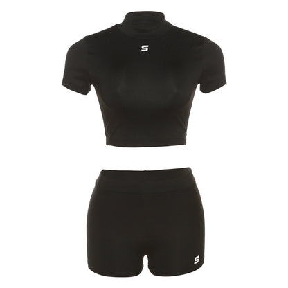Alizza- zwei teilige Trainingsanzug für Workout- Ein T-Shirt und Hose
