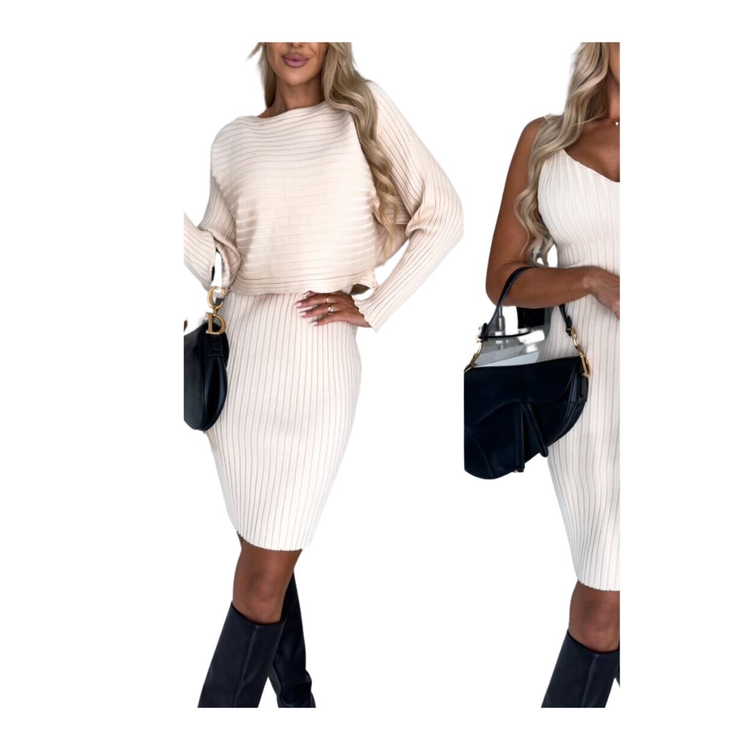 Alizza -Damen warme Kleid
