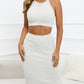 Alizza-  Mittellanges Kleid Set