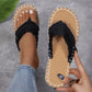 Alizza-Flip Flops Sommer -flach für Frau und Mann