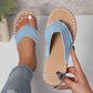 Alizza-Flip Flops Sommer -flach für Frau und Mann