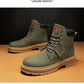 Alizza- Herren Stiefel Plus Größe Vintage Lederstiefel