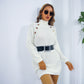 Alizza- Langarm Basis Pullover Kleid für Herbst und Winter