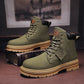 Alizza- Herren Stiefel Plus Größe Vintage Lederstiefel