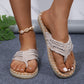 Alizza-Flip Flops Sommer -flach für Frau und Mann