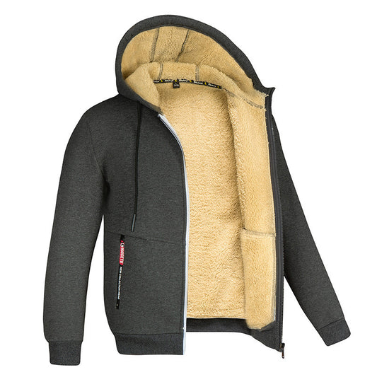 Alizza- Herren Warmer Cardigan Sweater