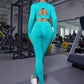 Alizza- Fitness Leggins Sportanzug - 2 teilig