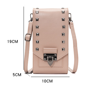 Alizza- Damen Umhängentasche klein -mit Extravagante Motiv, elegante Verschluss